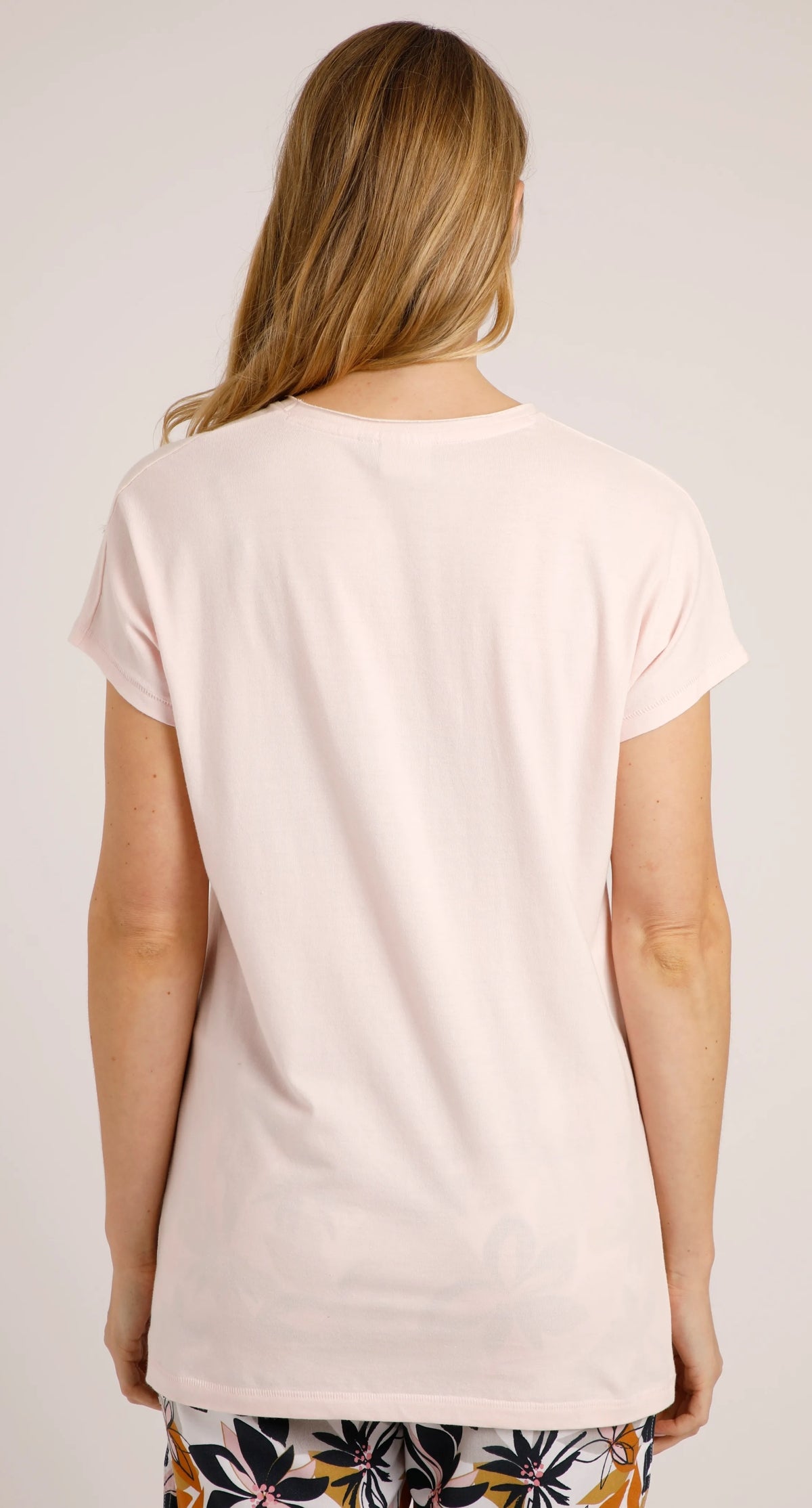 Weird Fish Womens 'Thirl' Outfitter Tee - Pale Pink