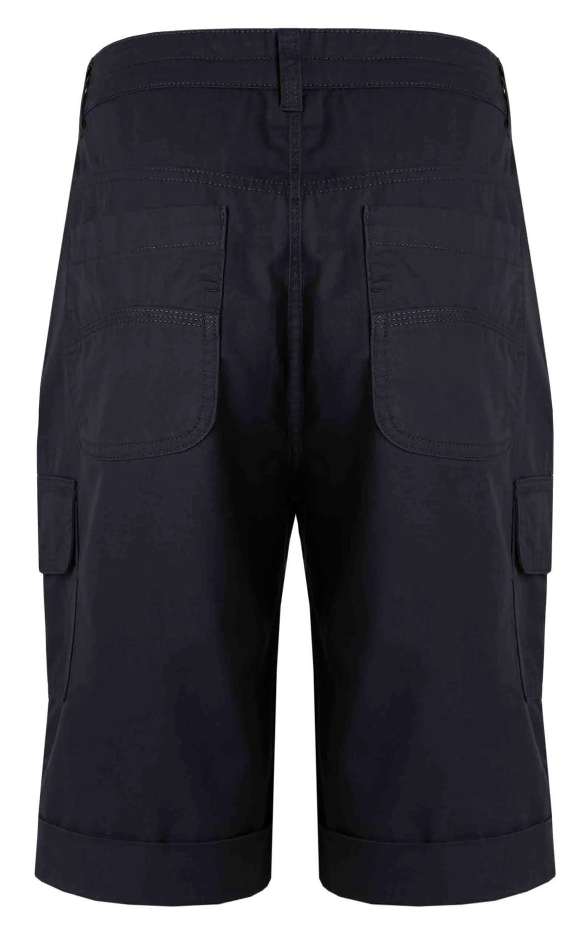 Women's Rhae cargo shorts in Navy from Weird Fish with side pockets.
