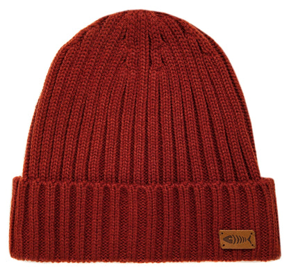 Weird Fish Monreith Eco Beanie - Burnt Henna