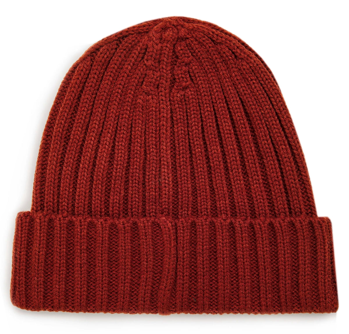 Weird Fish Monreith Eco Beanie - Burnt Henna