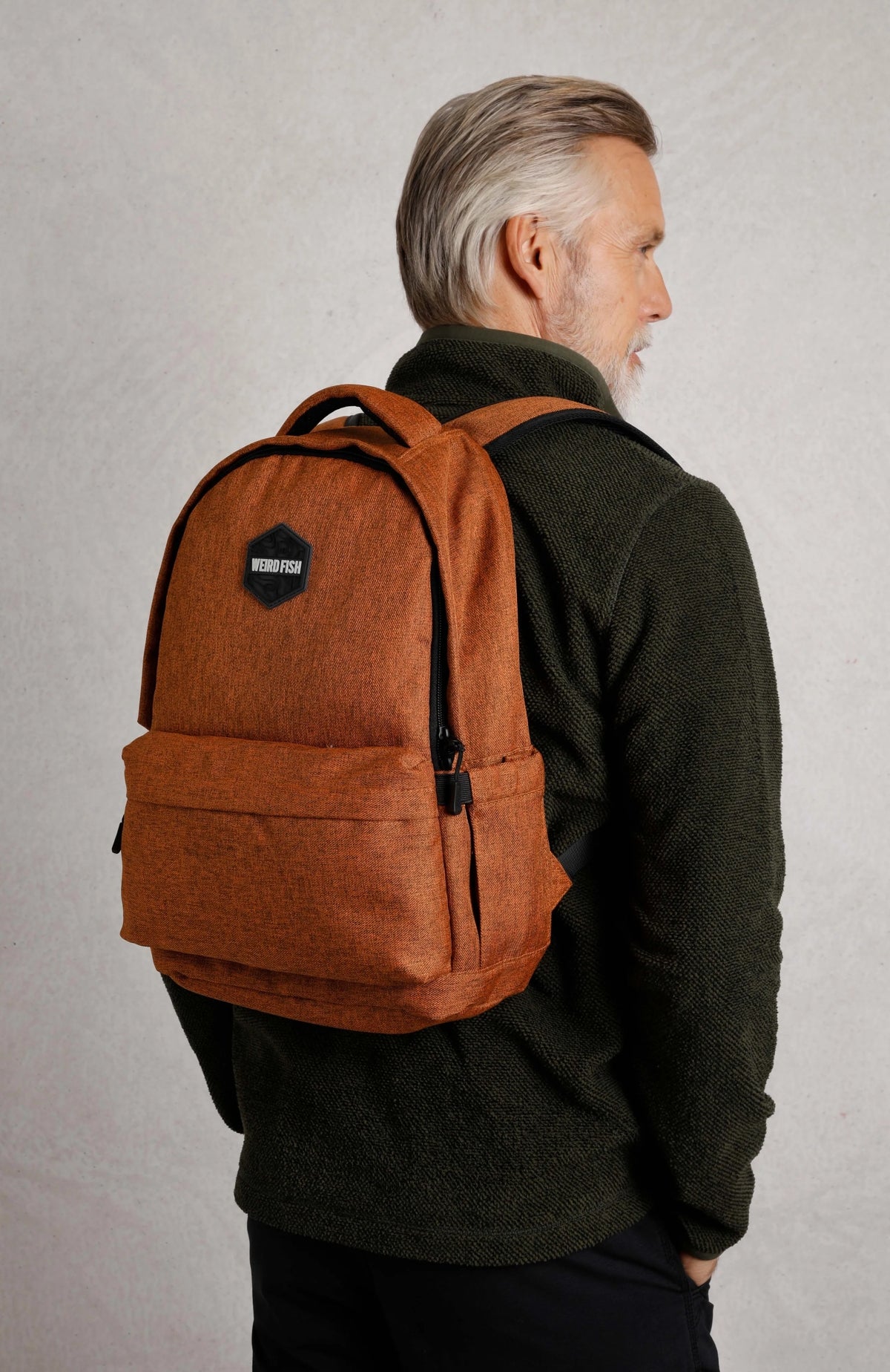 Weird Fish Nevis Backpack - Brick Orange