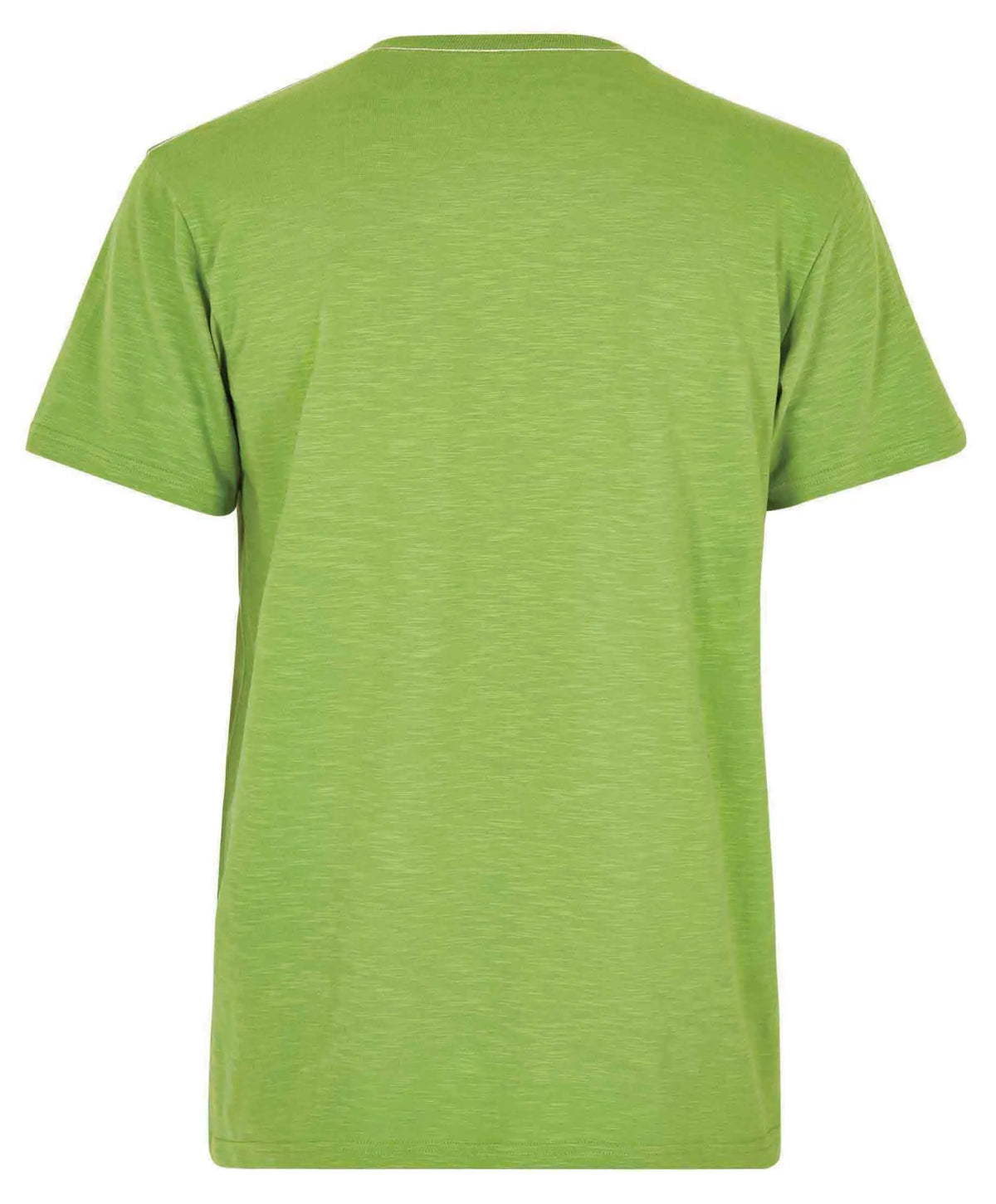 Men's plain short sleeve, crew neck Fished tee from Weird Fish in Kiwi Green.