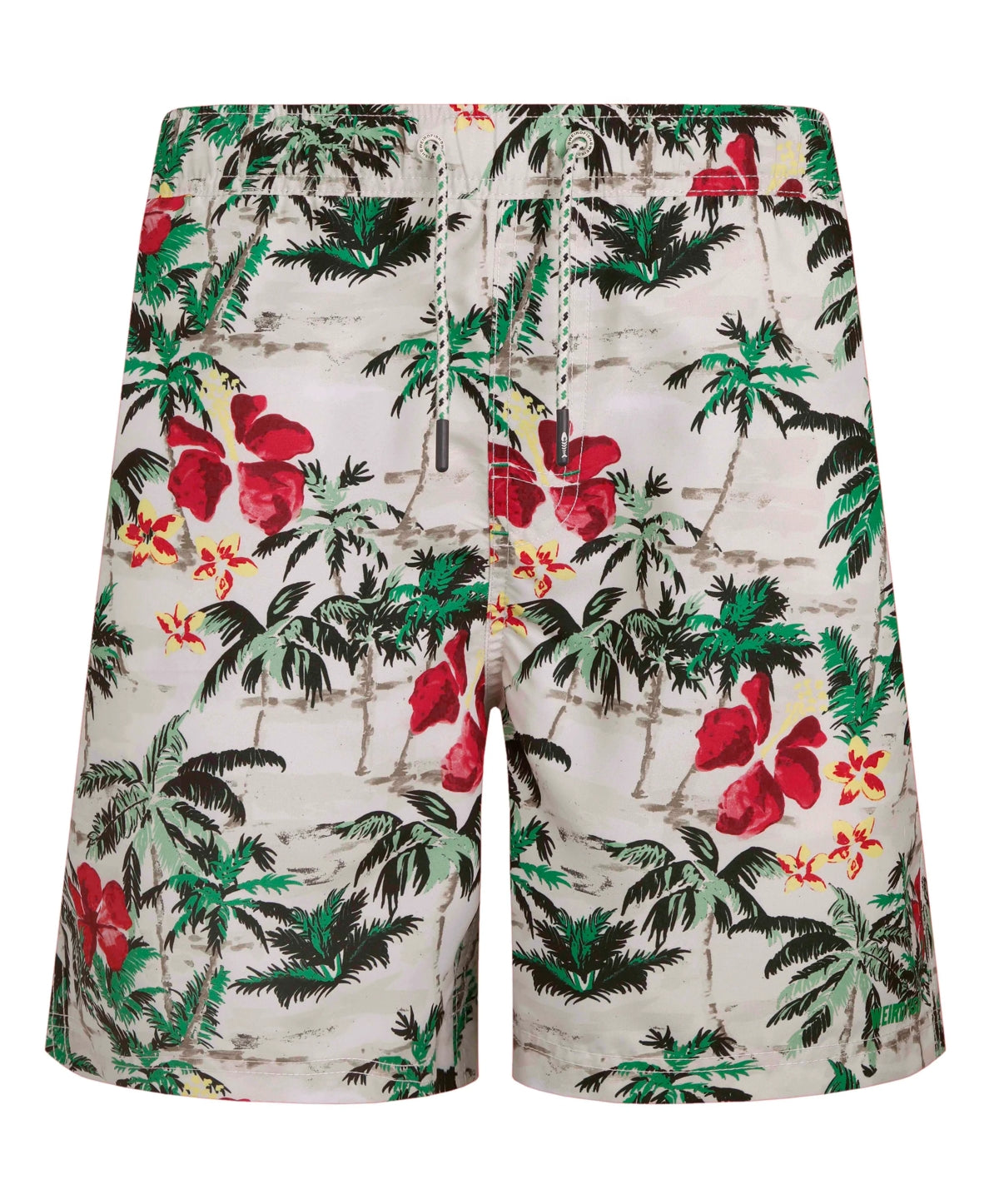 Weird Fish Mens Belukha Printed Swim Shorts - Peapod