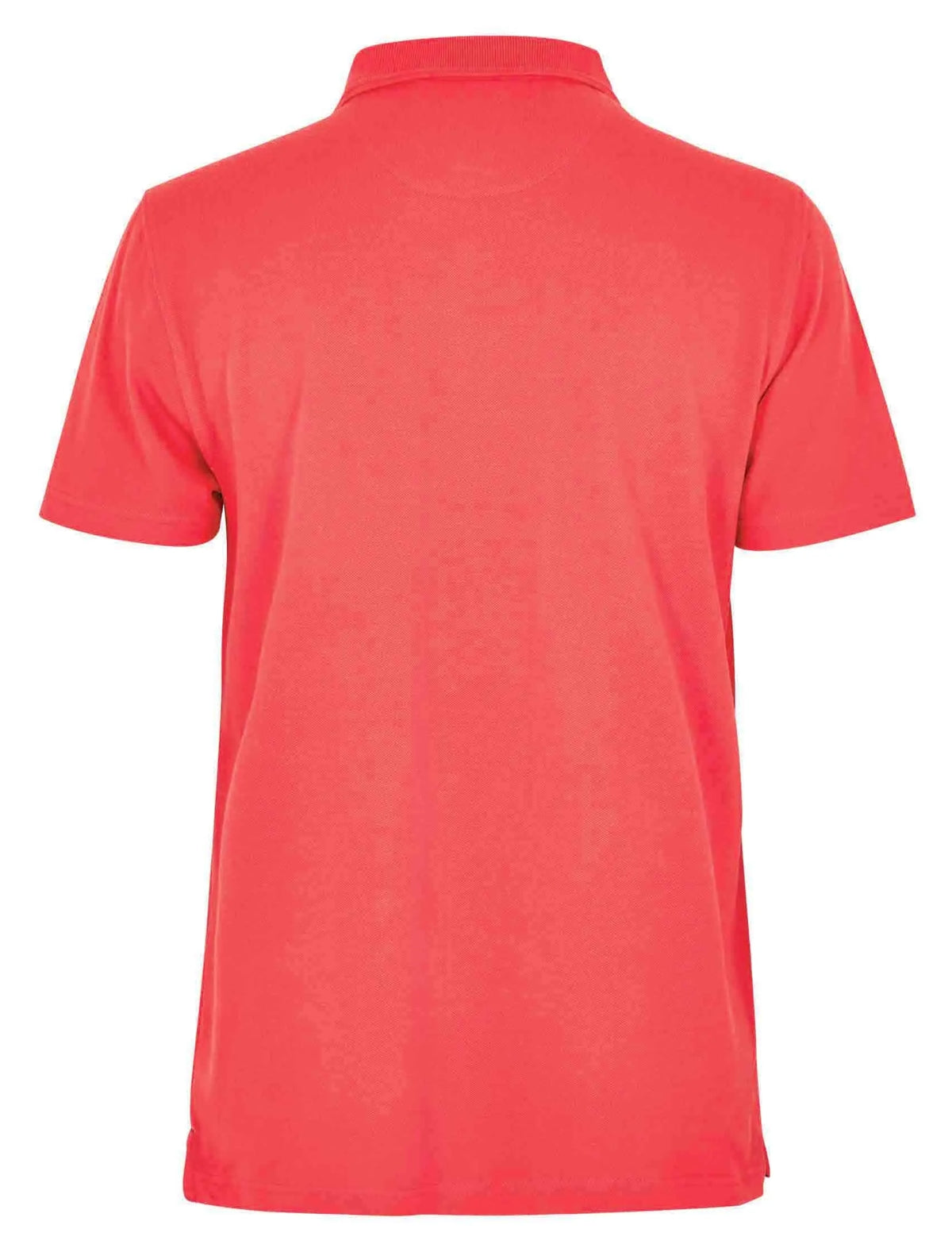 Miles Pique short sleeve Miles polo shirt from Weird Fish in Radical Red.