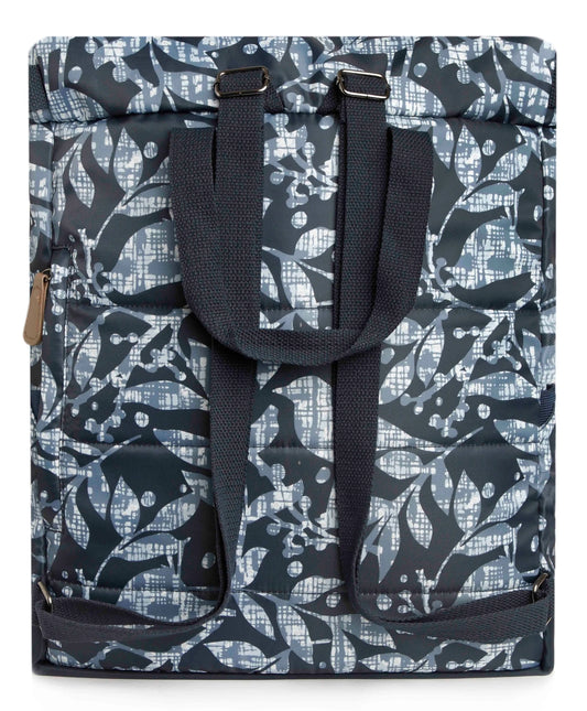 Weird Fish Nahla Floral Print Backpack - Navy