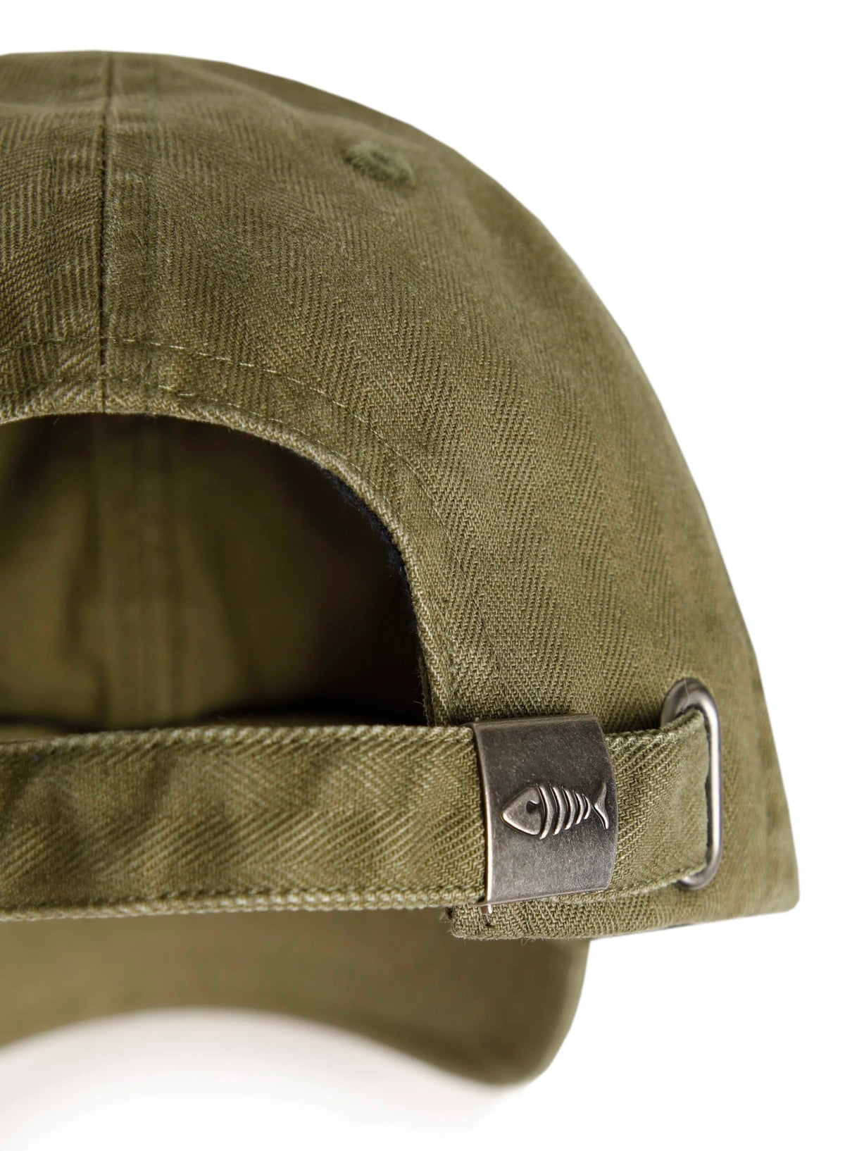 Weird Fish Firbank Washed Graphic Cap - Military Olive