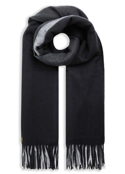 Weird Fish Oban Eco Ombre Scarf - Anthracite