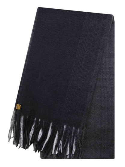 Weird Fish Oban Eco Ombre Scarf - Anthracite