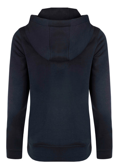 Weird Fish Womens Topaz Horse Print Popover Hoodie - Navy