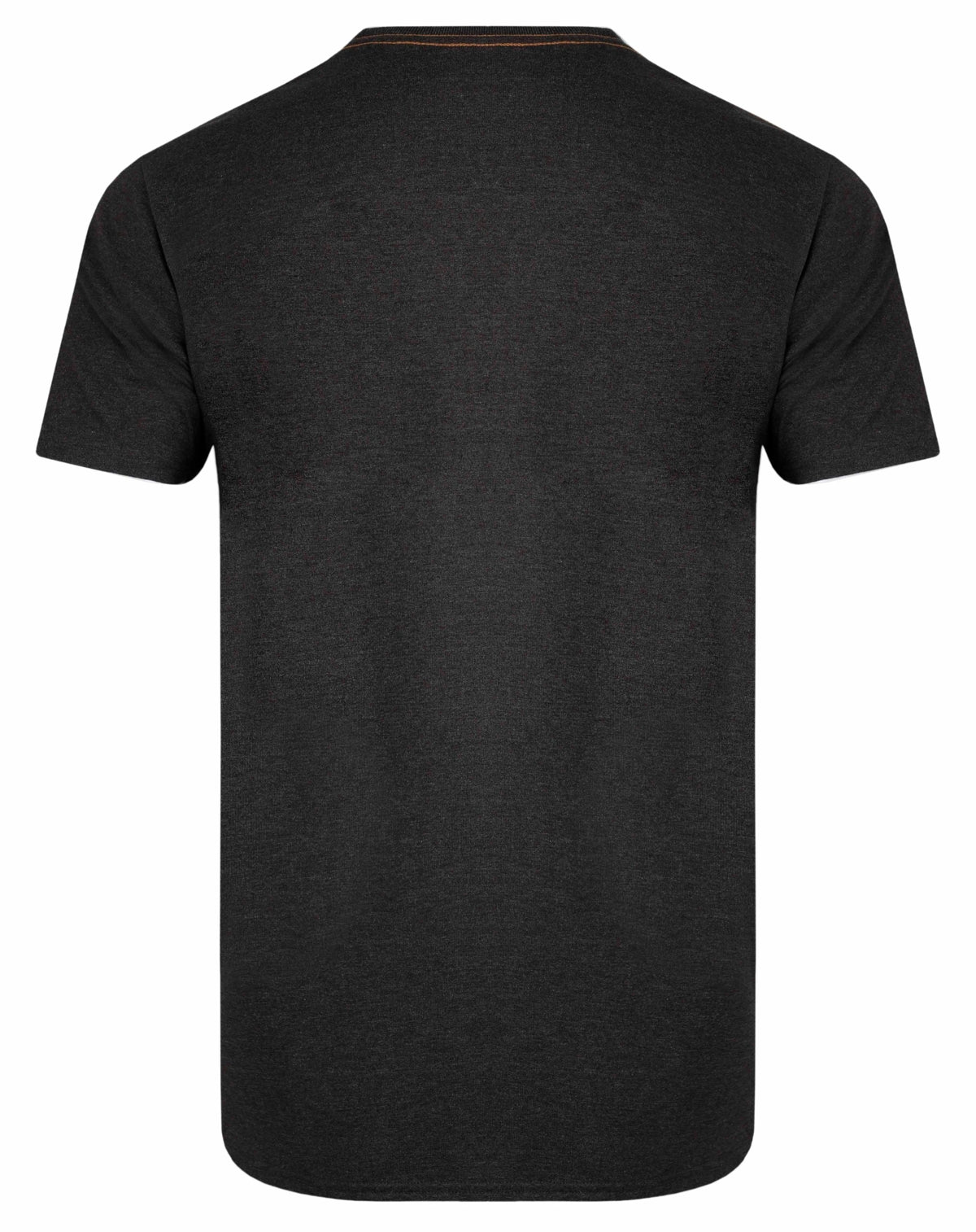Weird Fish Mens Fishing Print Tee - Chocolate
