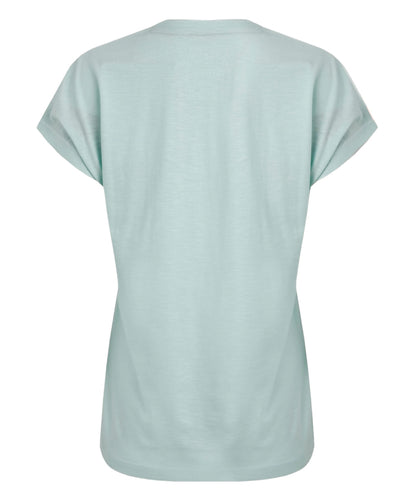 Weird Fish Womens Adventure Awaits Print Tee - Seafoam