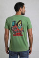 Weird Fish Mens Fish Fighters Printed Tee Artichoke Green
