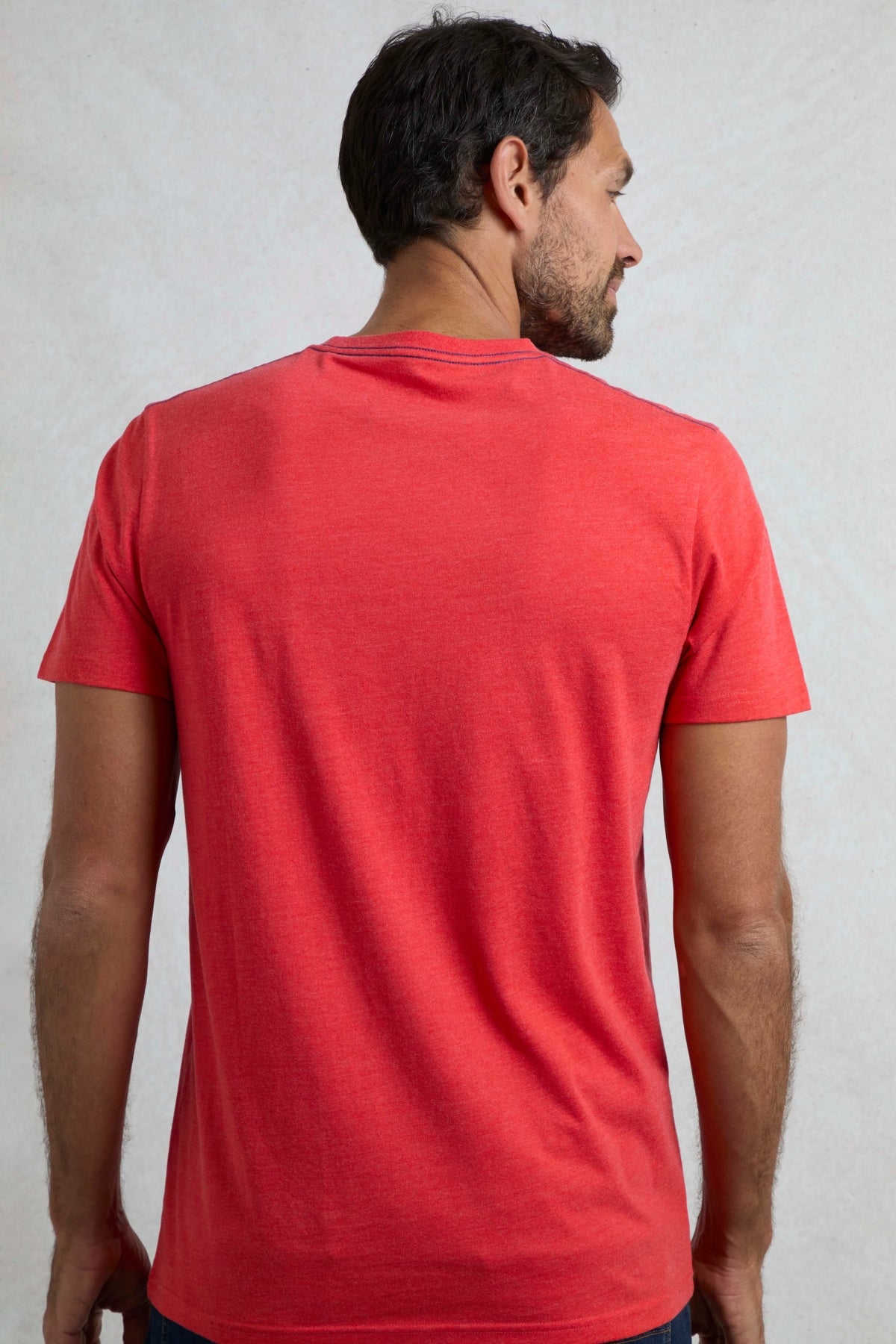 Weird Fish Mens Summer Sector Printed Tee - Retro Red