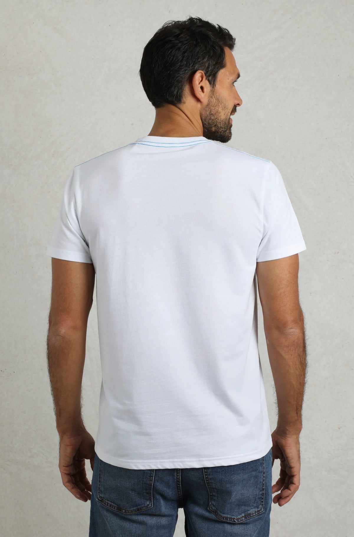 Weird Fish Mens Summer Sector Printed Tee - White