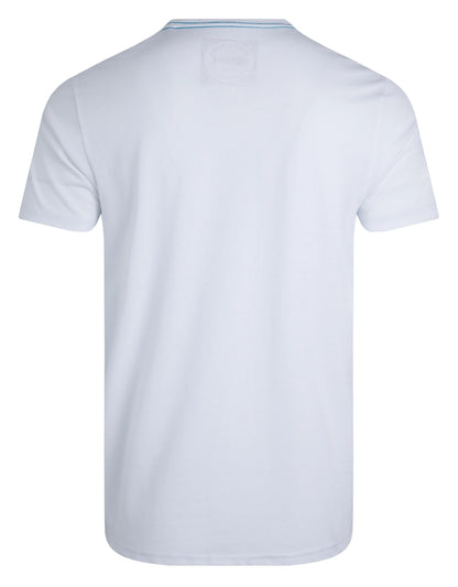 Weird Fish Mens Summer Sector Printed Tee - White