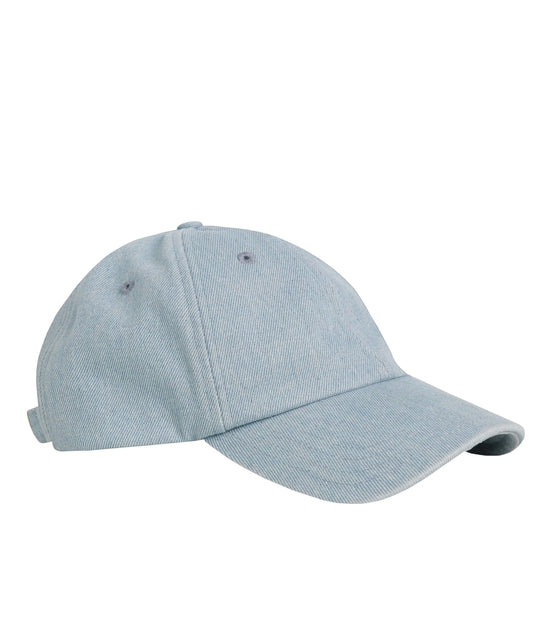 Weird Fish Unisex Falmouth Denim Heavy Wash Twill Cap - Denim