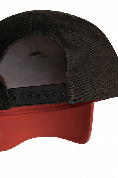 Weird Fish Haywood Trucker Colour Block Vintage Destroyed Cap - Brick Orange