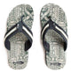 Weird Fish Mens Derwent Flip Flops Dusky Green