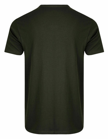 Weird Fish Mens Dark Sky Printed Tee - Fir Green