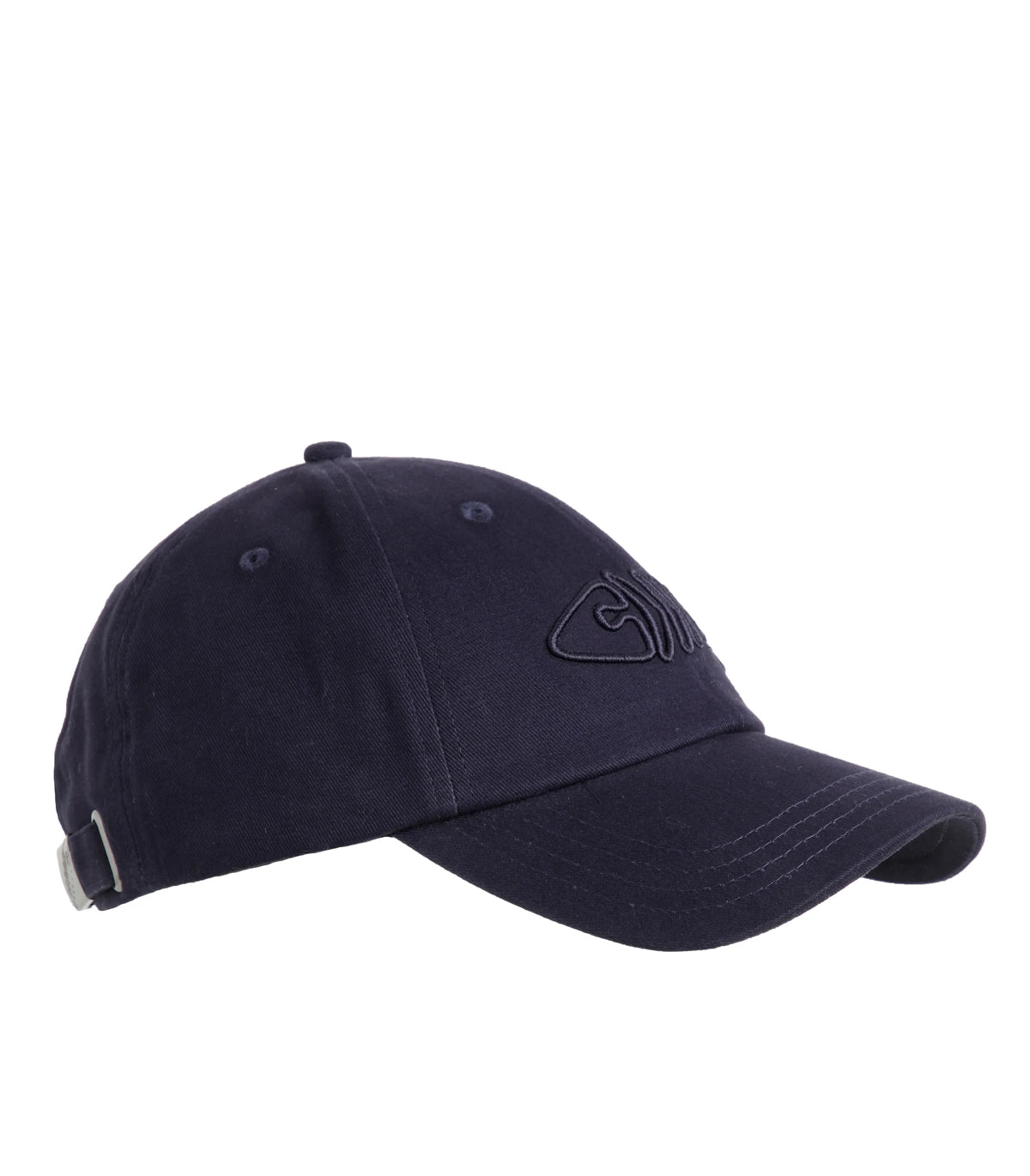 Weird Fish Bude Heavy Wash Twill Cap - Navy