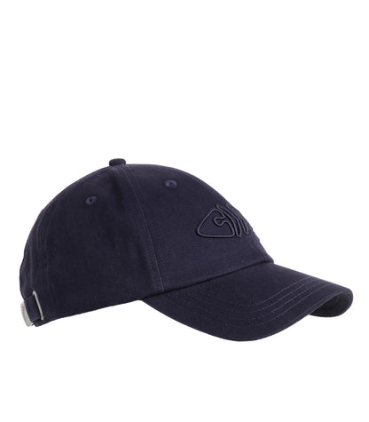 Weird Fish Bude Heavy Wash Twill Cap - Navy