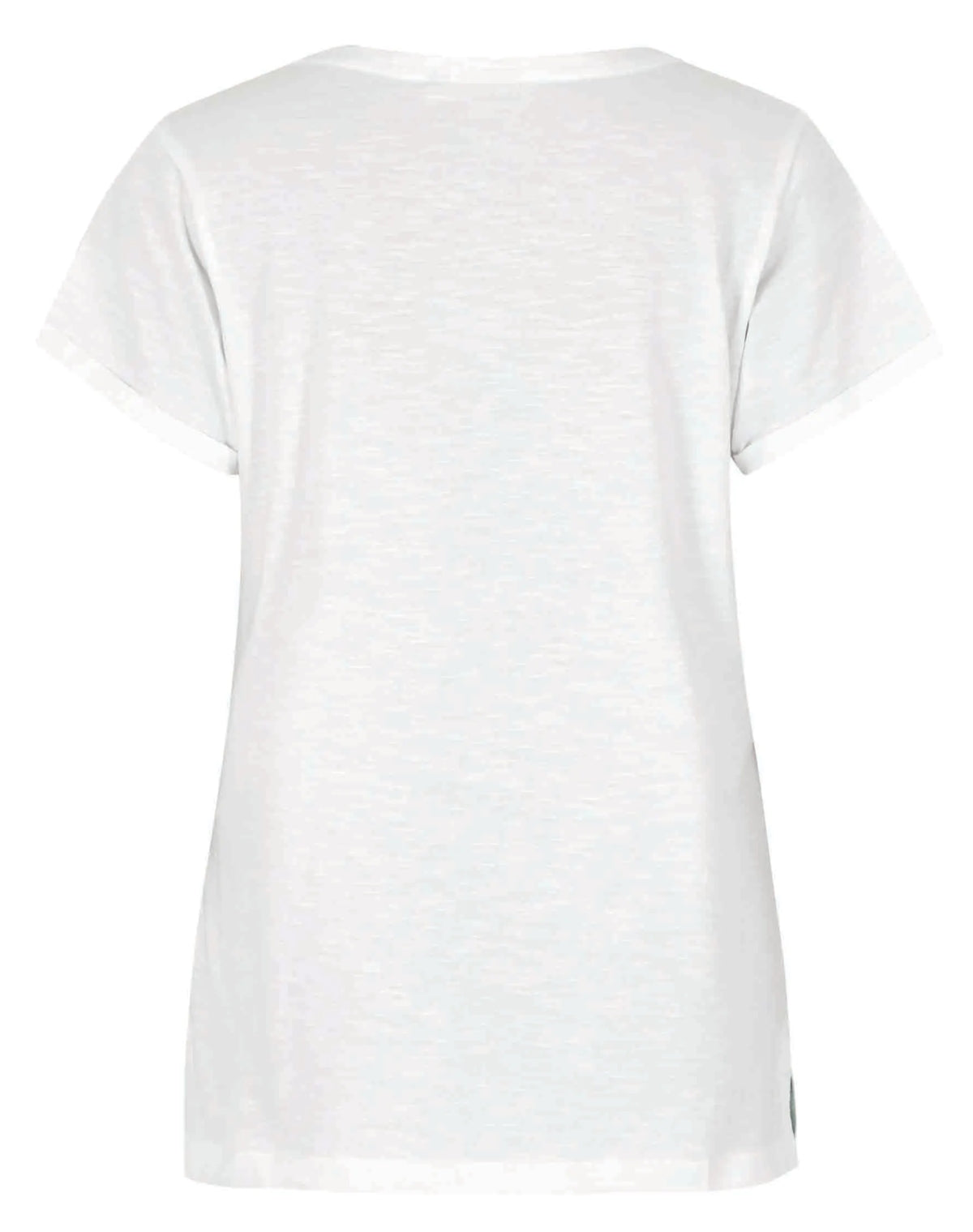 Women's Wild Swimmmers pocket print tee from Weird Fish in White.