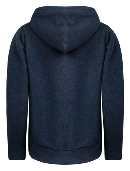 Weird Fish Womens Sevanna Borg Lined Jersey Hoodie - Navy