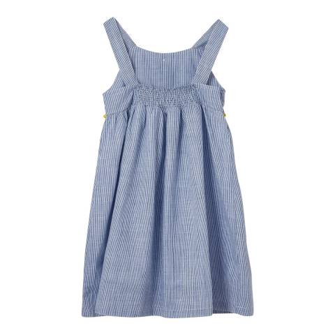 Lighthouse Kids 'Ruby' Pinafore Dress - Blue stripe