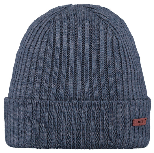 Barts Adults Wilbert Turnup Beanie - Blue