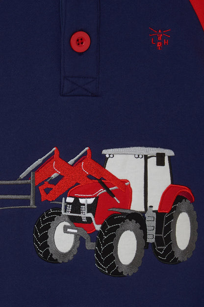 Lighthouse Kids 'Jack' Front loader Hoodie - Red