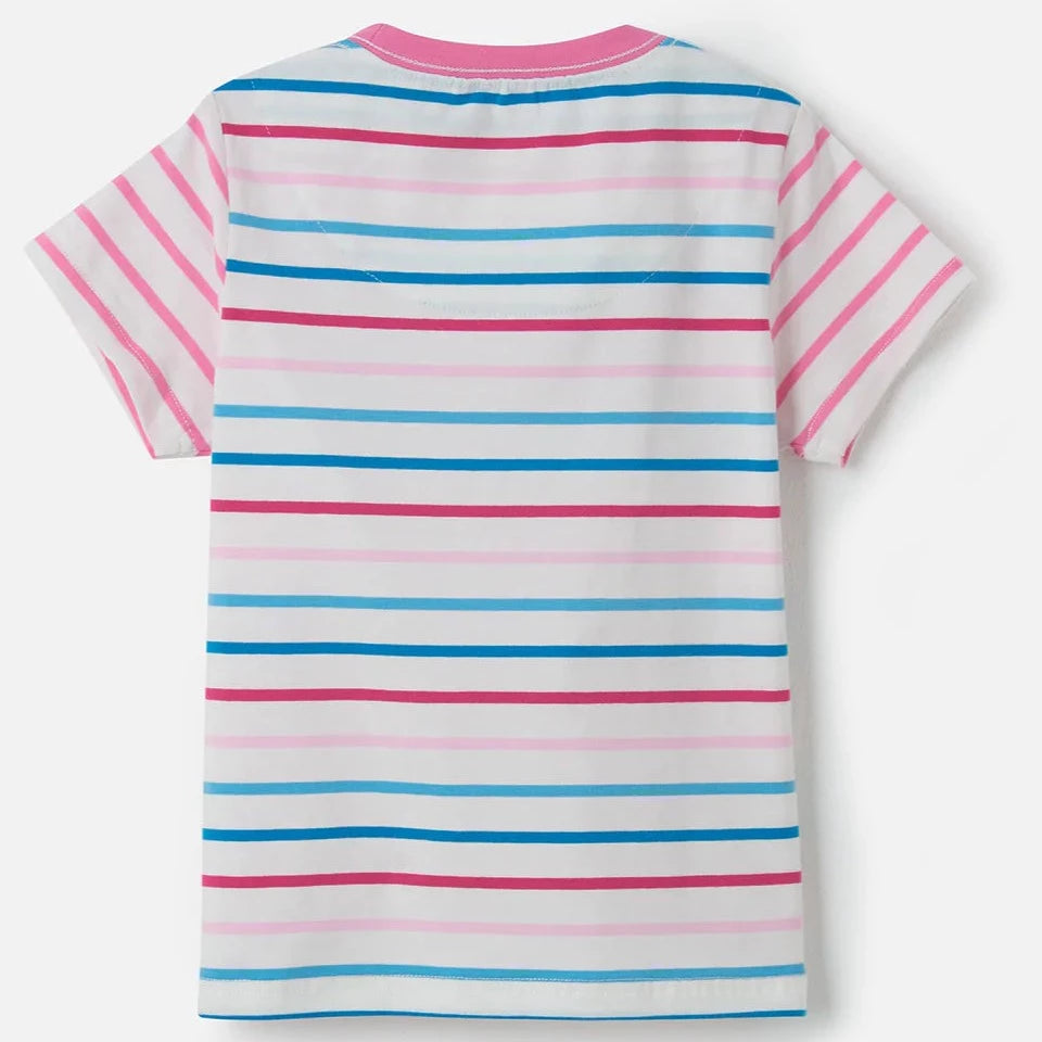 Lighthouse Kids 'Causeway' Short Sleeve Tee - Sweet Pea Flower