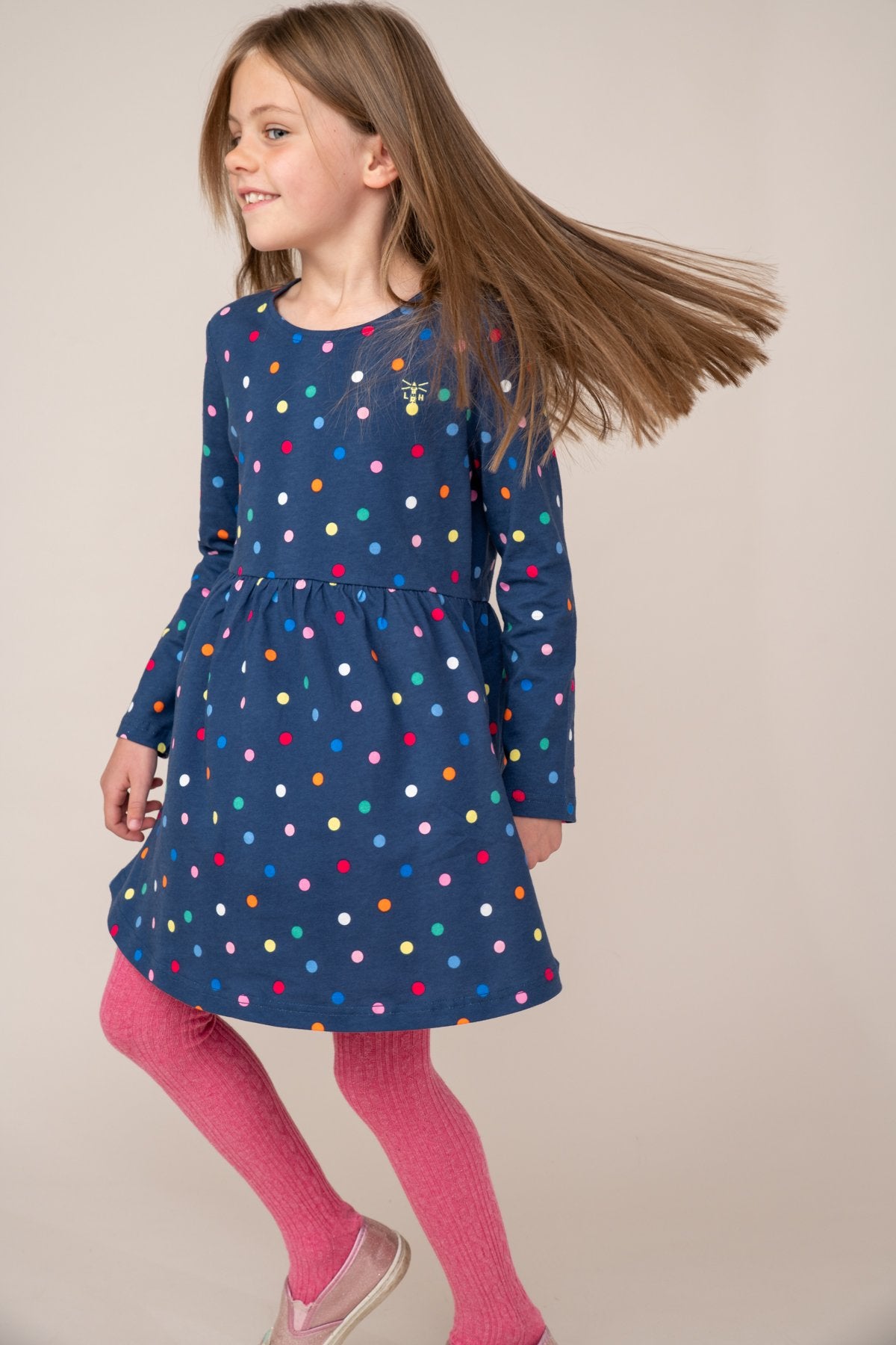 Lighthouse Kids Ellie Dress - Dot Print