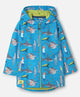 Lighthouse Kids Ethan Waterproof Jacket Shark Surf Print