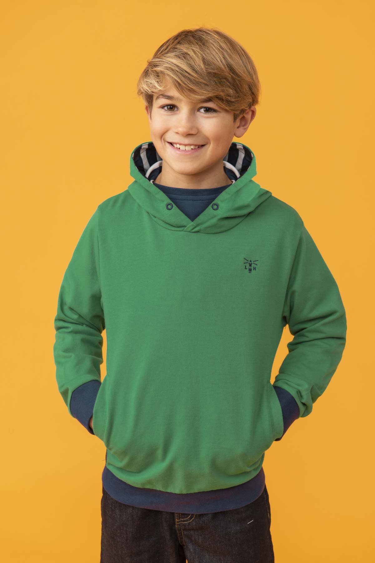 Lighthouse Kids Jonas Hoodie - Pea Green