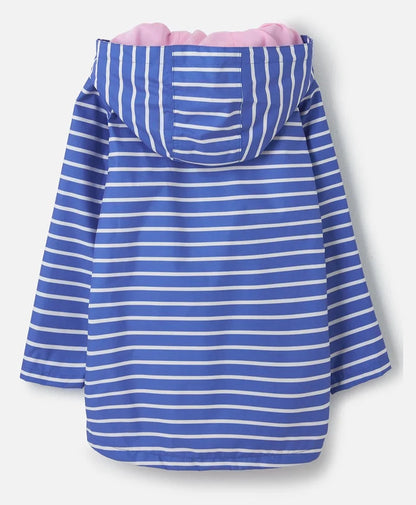 Lighthouse Kids 'Olivia' Waterproof Jacket - Parma Violet Stripe