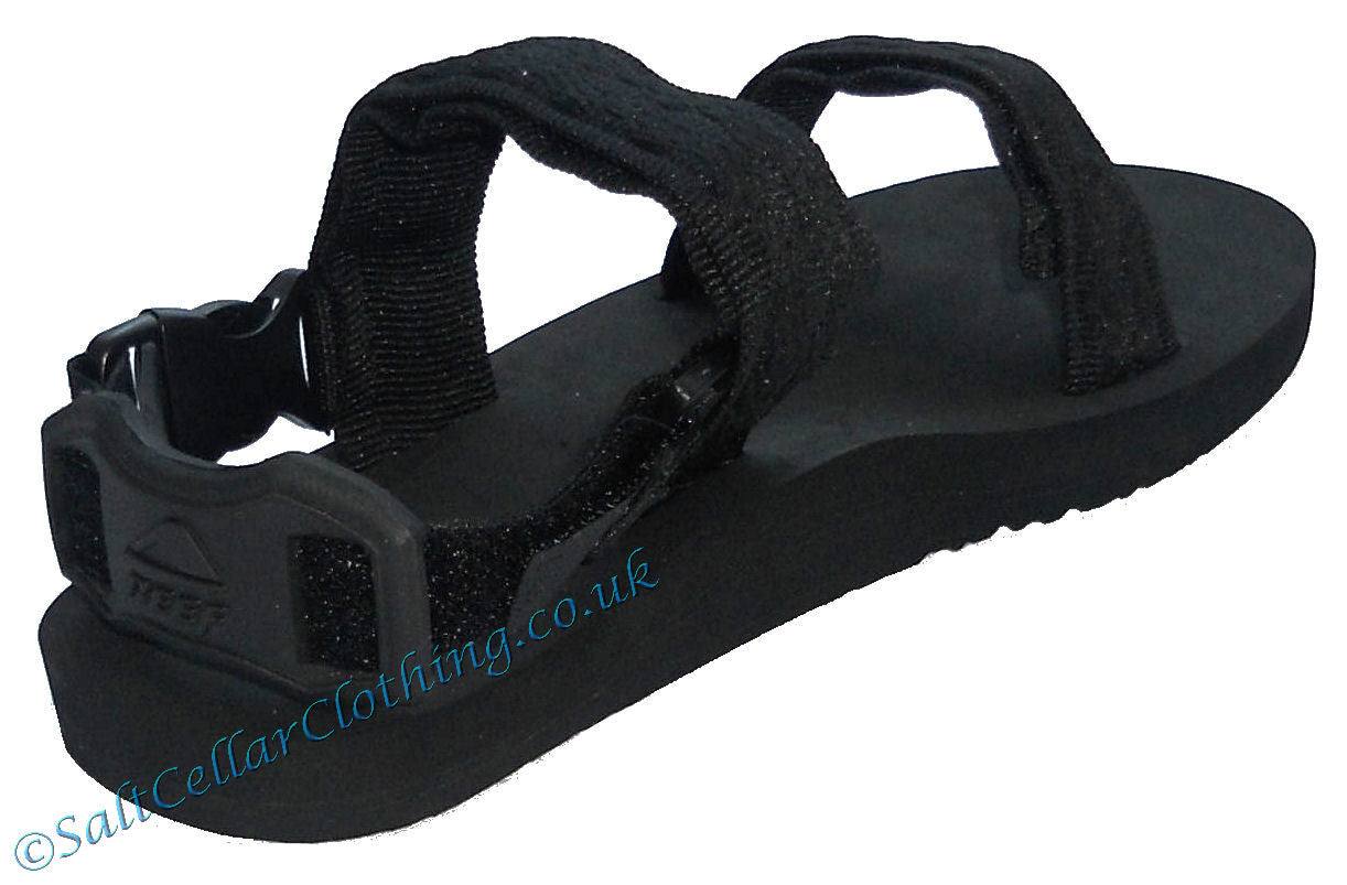 Reef Unisex 'Convertible' Strap Sandals - Black