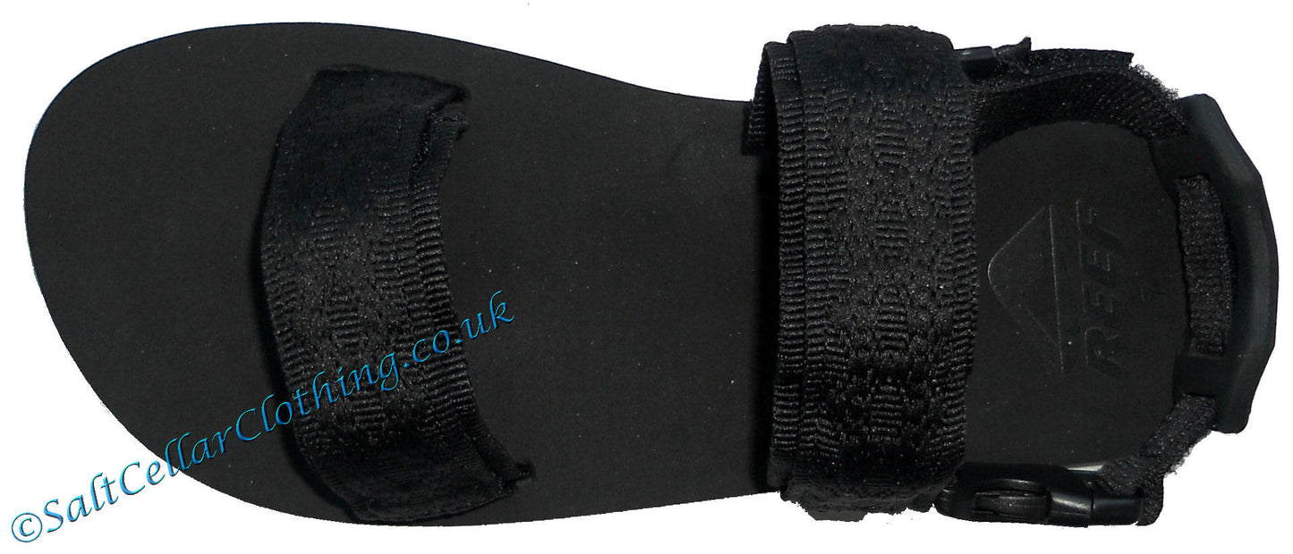 Reef Unisex 'Convertible' Strap Sandals - Black