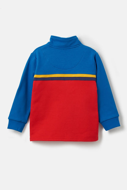Lighthouse Kids Zach Full zip Sweatshirt - Ocean Blue