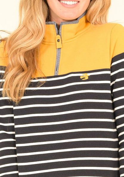 Brakeburn Womens 'Amber' Sweatshirt - Navy
