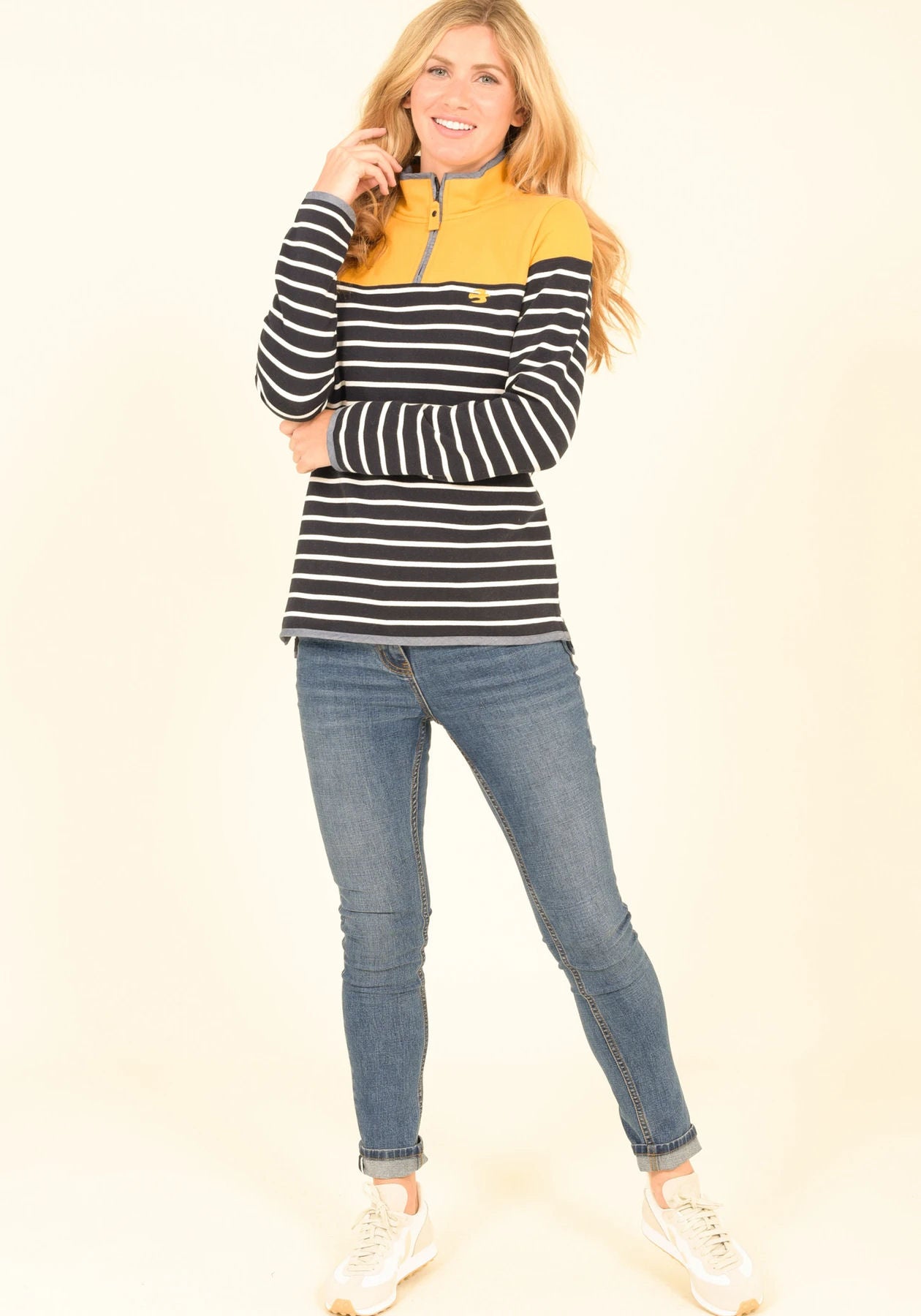 Brakeburn Womens 'Amber' Sweatshirt - Navy