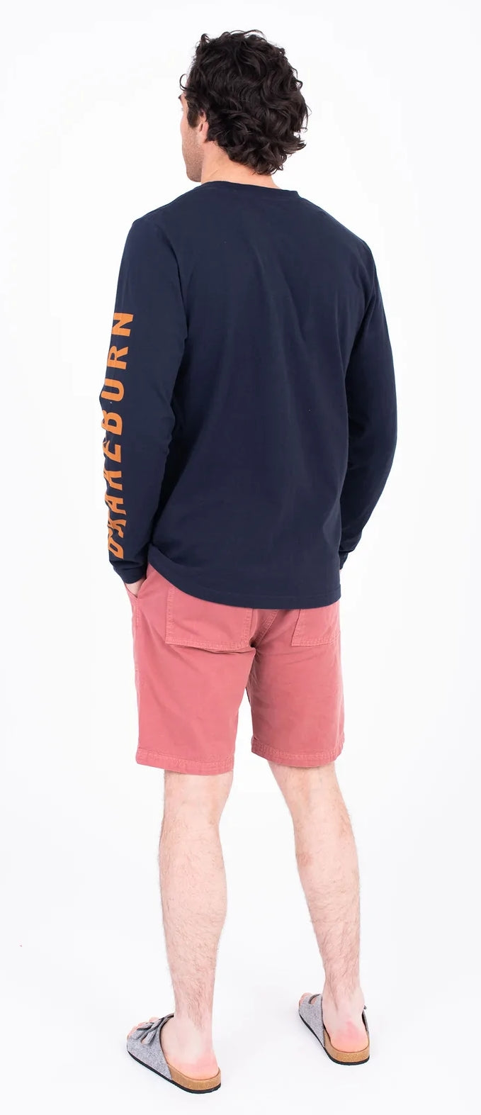 Brakeburn Mens Utility Shorts - Pink