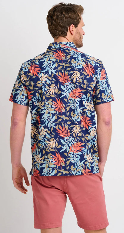 Brakeburn Mens Trailing Tropics Resort Shirt - Multicoloured
