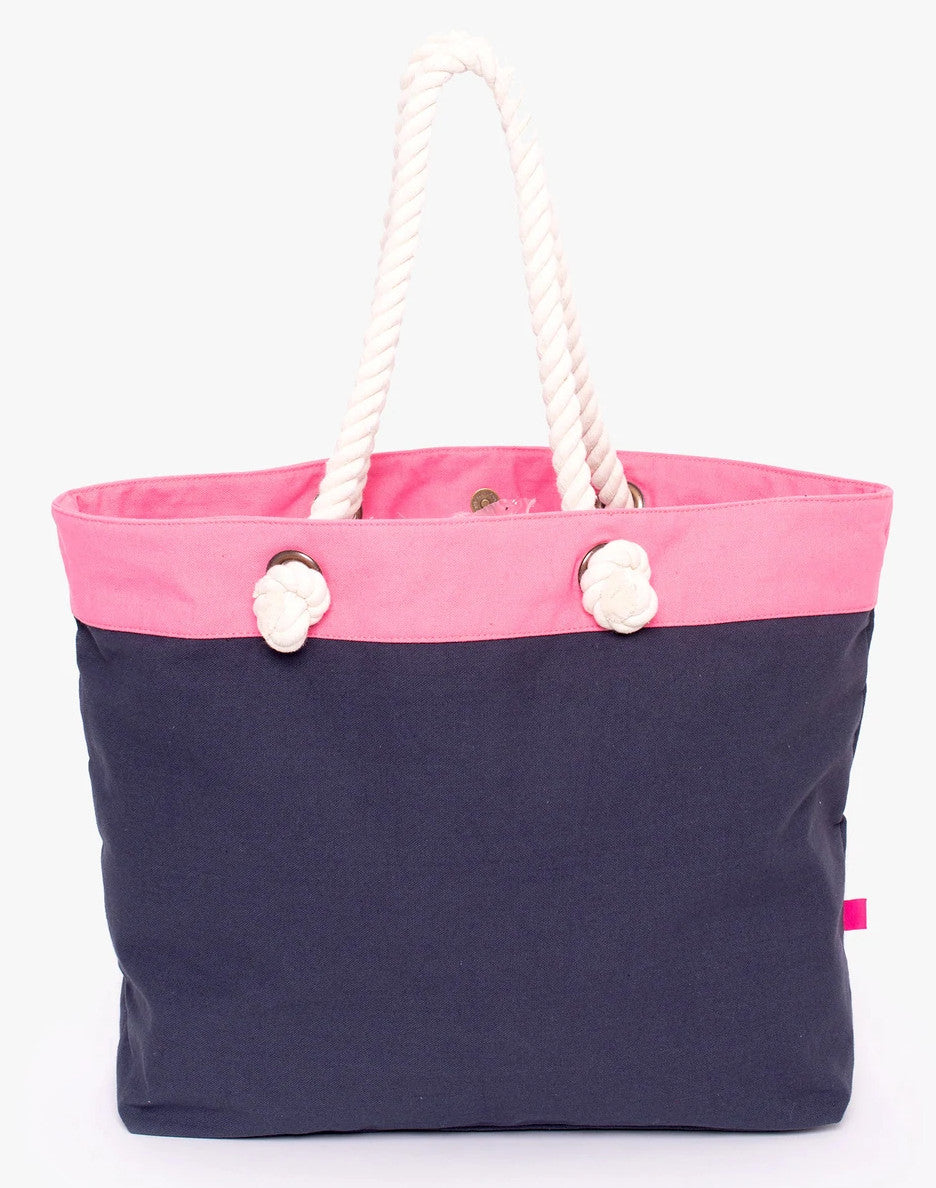 Brakeburn Sunshine Beach Bag - Navy