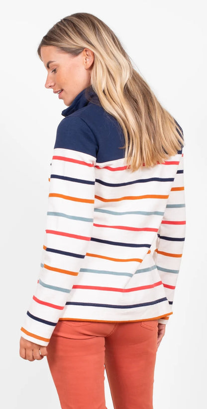 Brakeburn Womens 'Amber' Sweatshirt - Multicoloured