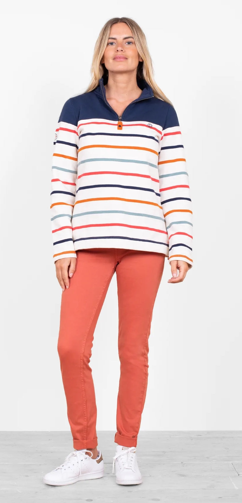 Brakeburn Womens 'Amber' Sweatshirt - Multicoloured