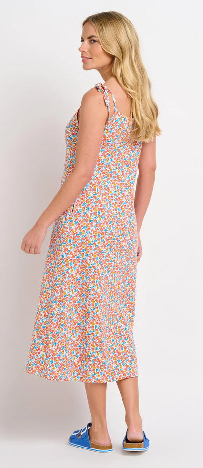 Brakeburn Womens 'Whimsical Floral Strappy Dress' - Multicoloured