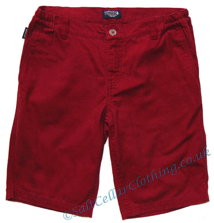 Captain Corsaire Womens 'Equipier' Shorts - Brick Red