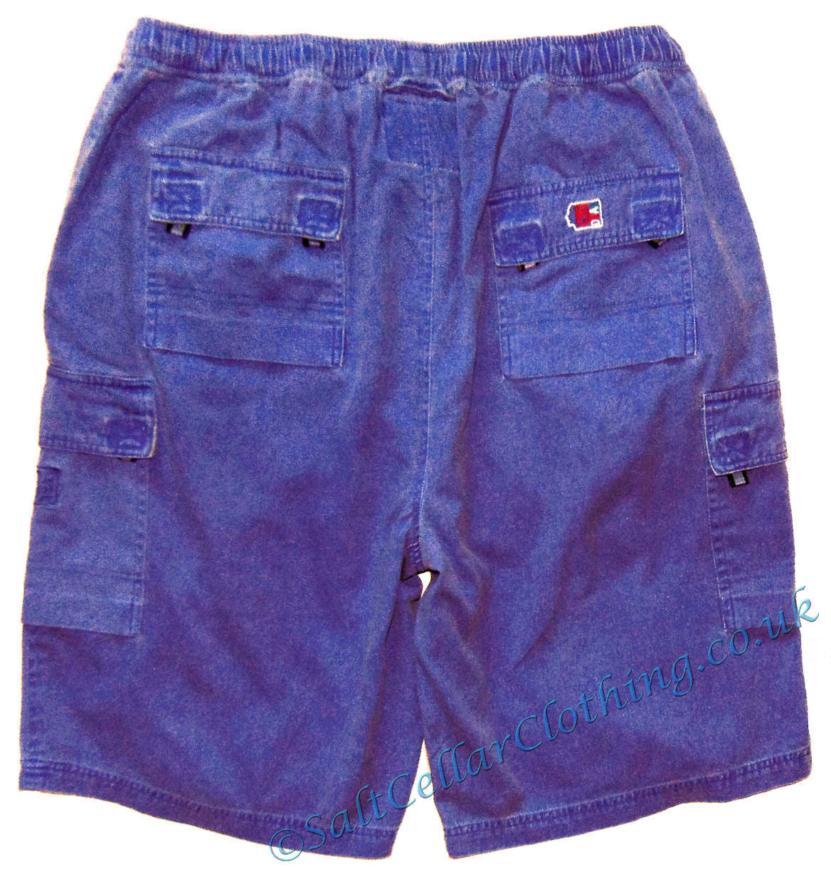 Deal Clothing Mens 'AS125 - BIG' Cargo Shorts - Denim Blue