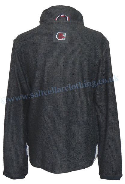 Deal Clothing Mens 'AS352' Honeycomb Knitted Jacket - Charcoal Grey