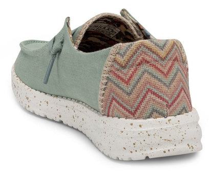 Dude Womens Wendy Canvas Shoes - Aloe